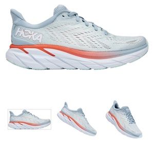 HOKA Clifton 8 wide Running Shoes
